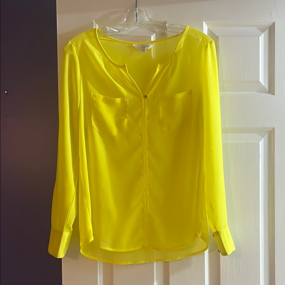 Women's Yellow Blouse